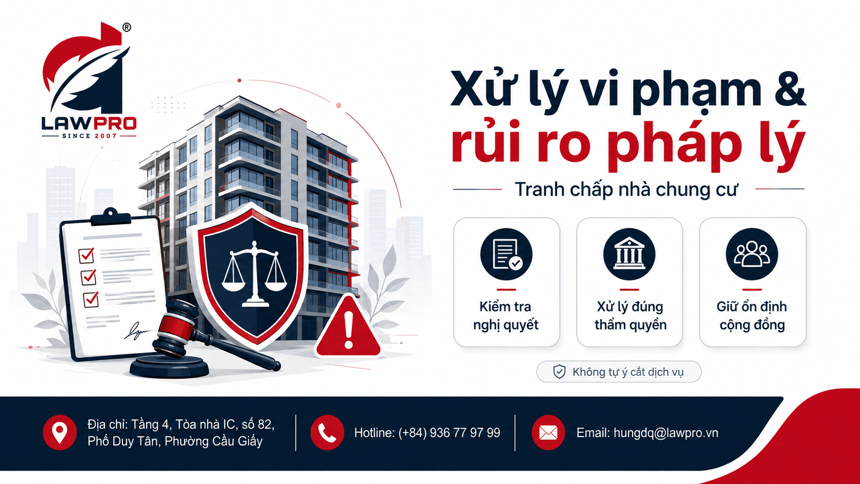 Xử lý vi phạm và rủi ro pháp lý